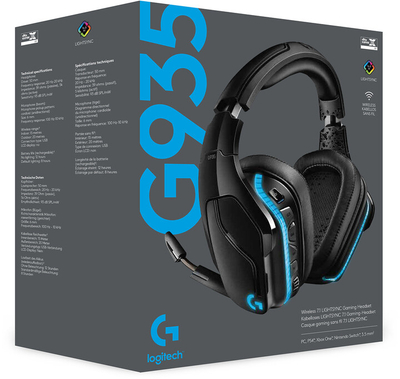 Kufje Logitech G935 - të zeza