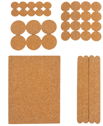 Pads tape për mobilje HAUSHALT, set 38 copë, përmasa të përziera