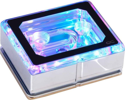 Bllok uji CPU Alphacool Ice Block XPX Pro RGB, plexi krom, digjital, i zi