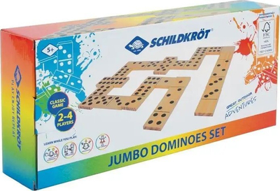 Set loje domino Schildkrot JUMBO, pllaka gjigante, për të gjitha moshat