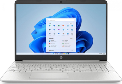 Laptop HP 15s eq2134nw, 15.6" Full HD, Ryzen 7, 16GB RAM, 512GB SSD, gri silver