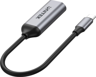 Adapter USB Unitek V1420A, USB C në HDMI, 4K 60Hz, gri