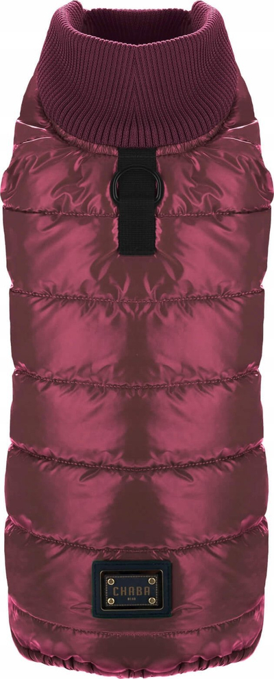 Pallto për qen Chaba Dopamine Beetroot, që s’e kap uji, madhësia 3XL, ngjyrë bordo