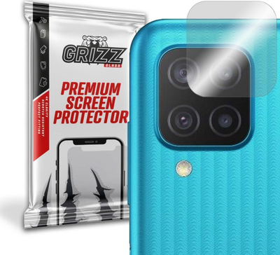 Xham hibrid për kamerë GrizzGlass Samsung Galaxy M12, pako me 2 copë, transparent