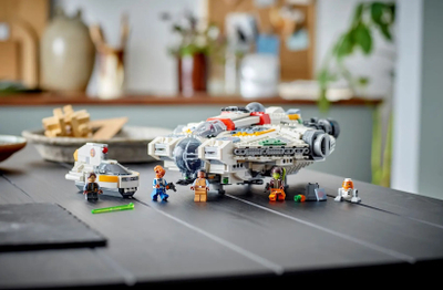 Set LEGO Star Wars 75357 Ghost and Wraith II, 1394 pjesë, 10 vjeç+, shumëngjyrësh
