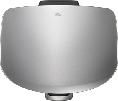 Kosh plehrash me pedale EKO Della, 50L, inox, argjend mat