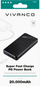 Power bank Vivanco Super Fast Charge PD, 20000mAh, 18W, i zi