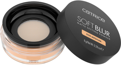 Pudër fiksuese Catrice Soft Blur Matte 030 Medium, 8g, efekt mat