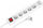 Kabllo zgjatuese Rebel, 5 priza + 2 USB, 1.5 m