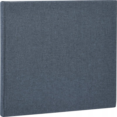 Album fotografish Focus Base Line Canvas, 26x25 cm, 40 faqe, blu