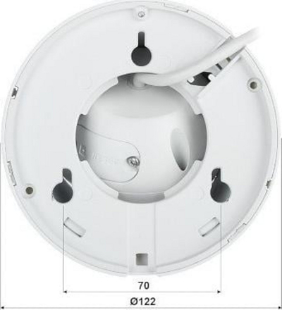 Kamerë sigurie IP Dahua technology IPC-HDW3549H-AS-PV-0280B TiOC Full-Color, 5mpx, 2.8mm, e bardhë