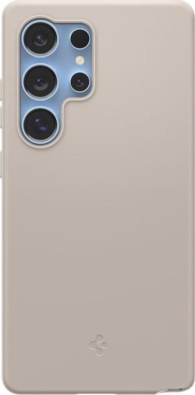 Mbulesë telefoni Spigen Silicone Fit Mag MagSafe për Samsung Galaxy S25 Ultra, silikon, Natural Titanium