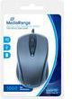 Maus MediaRange MROS201, me kabllo, USB, i zi dhe i hirt