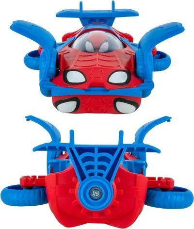 Lodër makinë Spidey and Friends Flip and Jet SNF0080, transformuese, shumëngjyrëshe