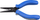 Pincë gjysmë rrumbullake King Tony 7913-05CL, 125 mm, me doreza të rehatshme blu