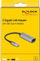 Мрежен адаптер DELOCK USB Type A, 5 Gbit LAN, црн