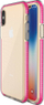 Mbrojtëse telefoni Verge për iPhone X XS, xhel TPU, transparente, rozë
