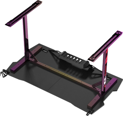 Tavolinë Ultradesk Atomic, 139x74 cm, e zezë