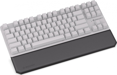 Mbështetës kyçi ENDRFY Thock TKL, memory foam, lëkurë PU, i zi