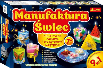 Set kreativ për qirinj Ranok Creative Candle Manufacture, lojë “bëje vet”, shumëngjyrësh