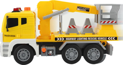 Lodër ndërtimi Maksik Construction Vehicle With Basket Lift, me platformë ngritëse, me drita