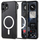 Maskë telefoni Tech-Protect Magmat MagSafe për Nothing CMF Phone 2 Pro, transparente me të zezë