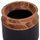 Vazo dyshemeje dekorative HomeMarkt Linter HM4662.01L, 41x47cm, fiber cement, e zezë