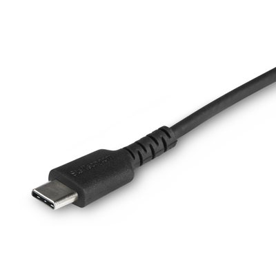 Kabllo USB StarTech RUSBCLTMM1MB, USB C në Lightning, 1 m, i zi