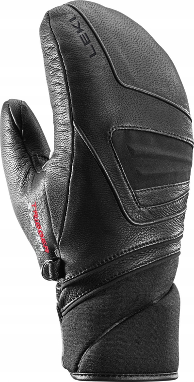 Doreza skish Leki Griffin 3D PrimaLoft Mittens, goca, madhësia 6.5, të zeza