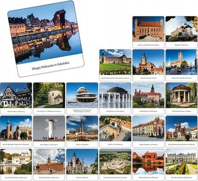 Loja memorie Adamigo Poland Monuments, 48 pllaka, edukative, shumëngjyrëshe