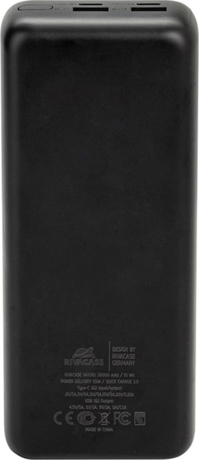 Powerbank 30000 mAh, 65W QC PD, i zi