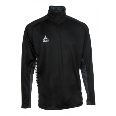 Bluzë sportive Select Spain 1/2 Zip sweatshirt T26-01986, mikrofibër, unisex, e zezë