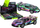Lodër makinë sportive Colorful Chameleon, drita dhe tinguj, 18 cm, shumëngjyrëshe