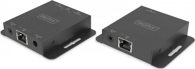 Sistem transmetimi AV Digitus HDMI Extender 4K, 70 m, me kabllo rrjete Cat.5e/6/7/8, set