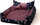 Shtrat për qen GoGift Lair Crown, XXL, 110 x 90 x 18 cm, rozë