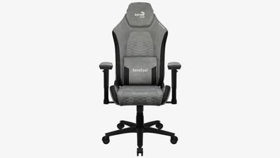 Гејминг столица Aerocool CROWN AeroSuede, 150kg, Class-4, зелена