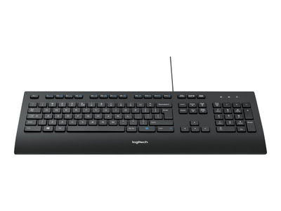 Tastierë Logitech K280e - USB, e zezë