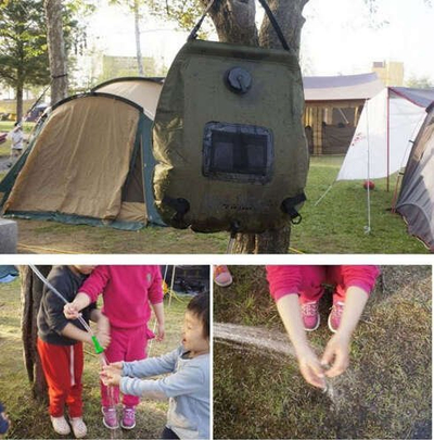 Dush kampingu Trizand Tourist Shower 23495, 20L, diellor, i zi