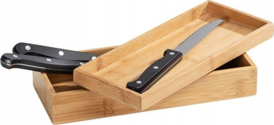 Set tabakash për mëngjes Wenko Terra, bambu, 2 copë, kafe natyrale