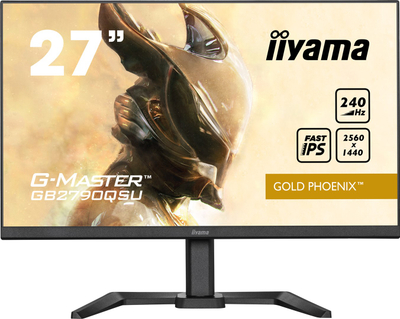 Monitor iiyama GB2790QSU-B5 computer, 27", 2560 x 1440, 240 Hz, i zi
