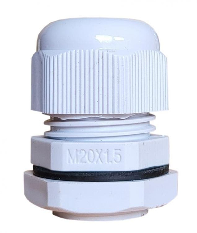 Gland kabllor ELS POLSKA M20 T2UK, 9-14mm, IP67, gri e çelët