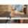Sharrë tavoline Black&amp;Decker BES720, 1800 W, teh 254 mm, portokalli