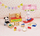 Set lodrash Sylvanian Families, dhomë lojërash për fëmijë, me figura lepuri dhe pande