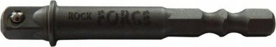 Adapter për kaçavidë Rockforce, 3/8", 50mm, ngjyrë argjendtë