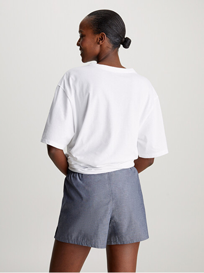 Bluzë për femra Calvin Klein, e bardhë