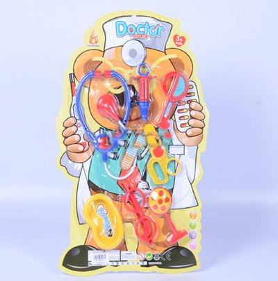 Set lodrash Doctor, pajisje mjeksore, 7 copë