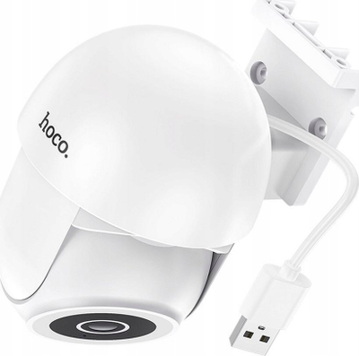 Kamerë e jashtme Hoco D2, 3MP, WiFi, e bardhë
