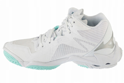 Atlete volejbolli Mizuno Wave Lightning Z8 Mid W V1GC240545, për femra, të bardha