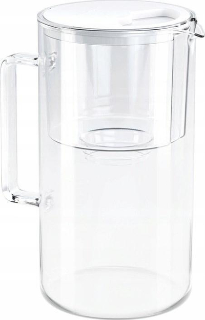 Bokall filtrues uji Wessper AquaClassic Crystalline WES202, 2.5L, qelq, i bardhë
