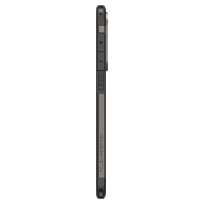 Футрола за телефон Spigen Tough Armor Mag, MagSafe, за Samsung Galaxy S25 Edge, сиво метална